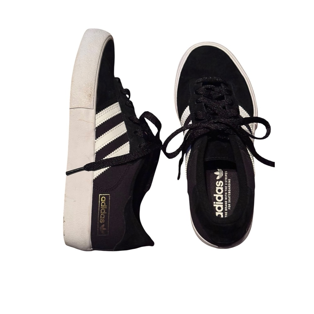 Adidas 3MC‎ Skateboarding Shoes Black White Suede Low Top Sneakers EG2732 M 7.5